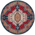 SAFAVIEH Handmade Bellagio Tatevik Oriental Medallion Wool Rug