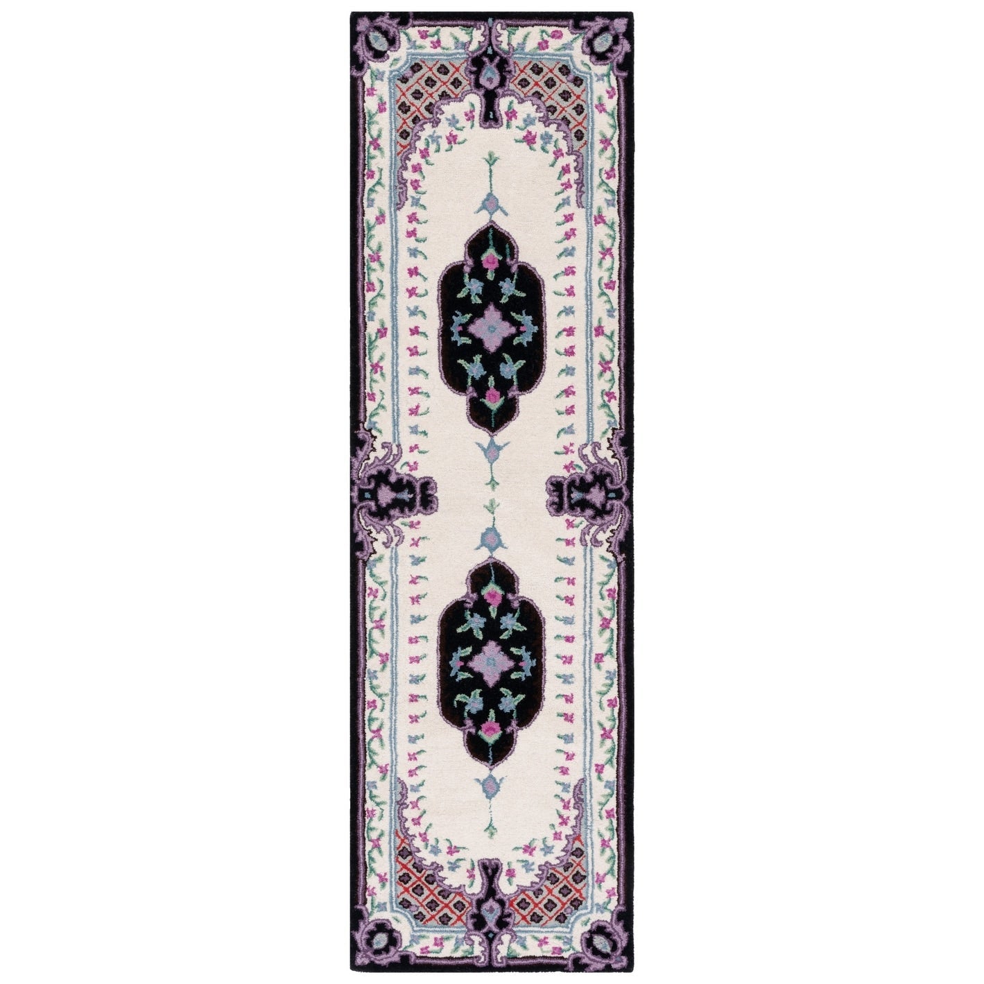 SAFAVIEH Handmade Bellagio Tatevik Oriental Medallion Wool Rug
