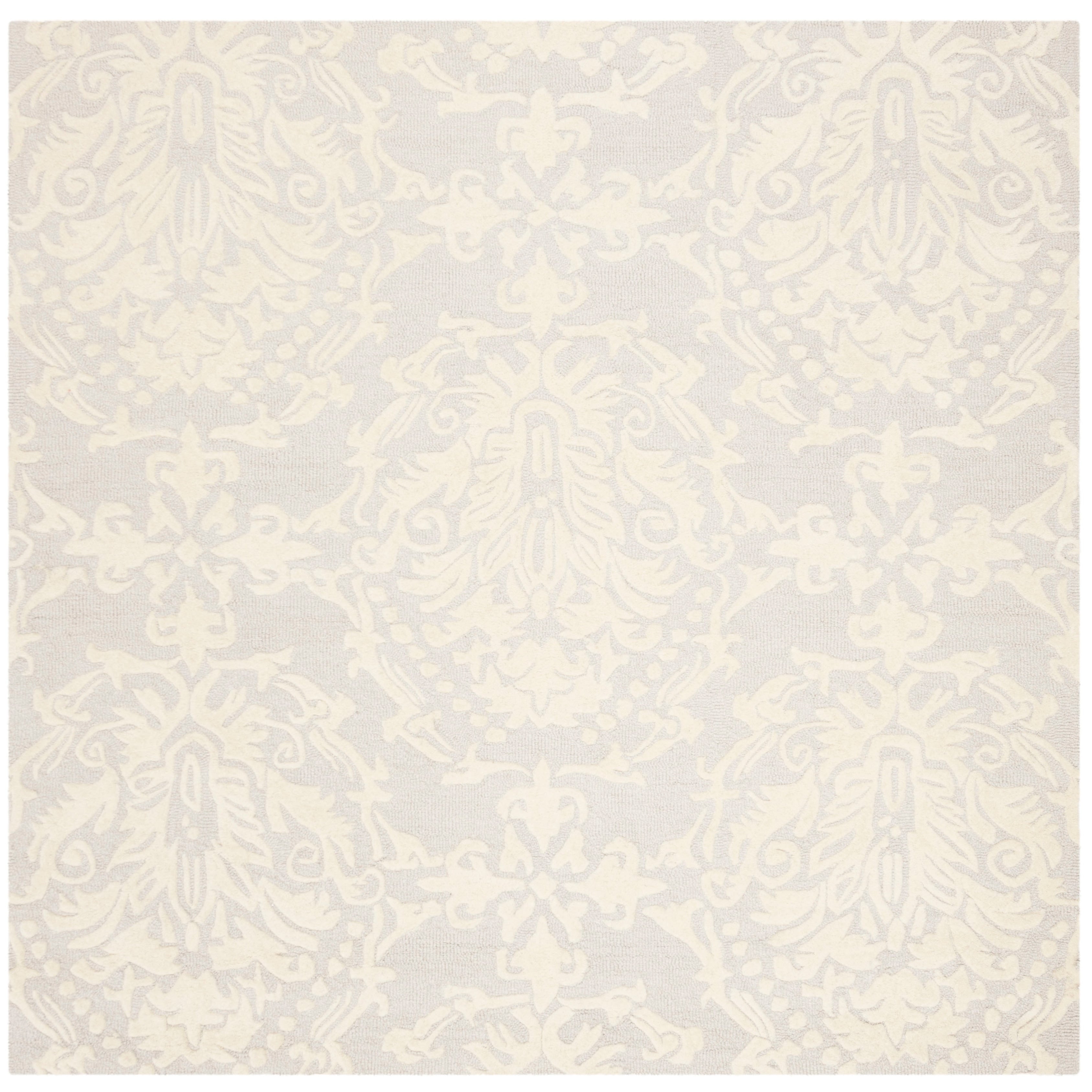 SAFAVIEH Handmade Blossom Ambroisine Modern Floral Wool Rug