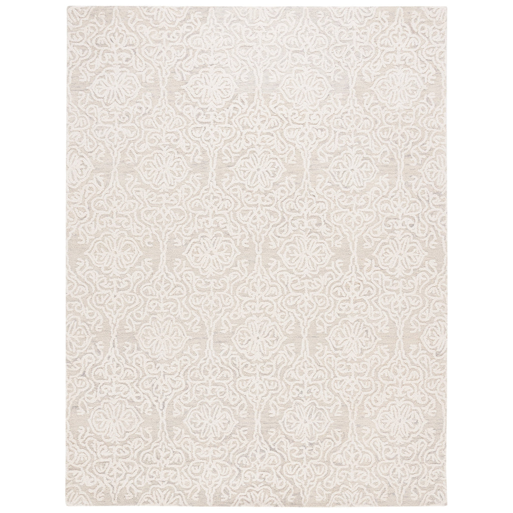 SAFAVIEH Handmade Blossom Cateluta Modern Floral Wool Rug