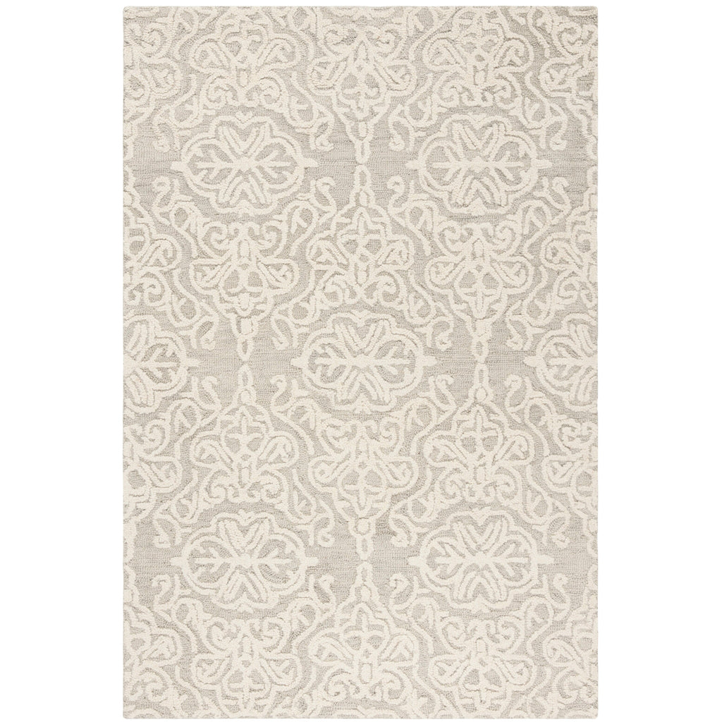 SAFAVIEH Handmade Blossom Cateluta Modern Floral Wool Rug