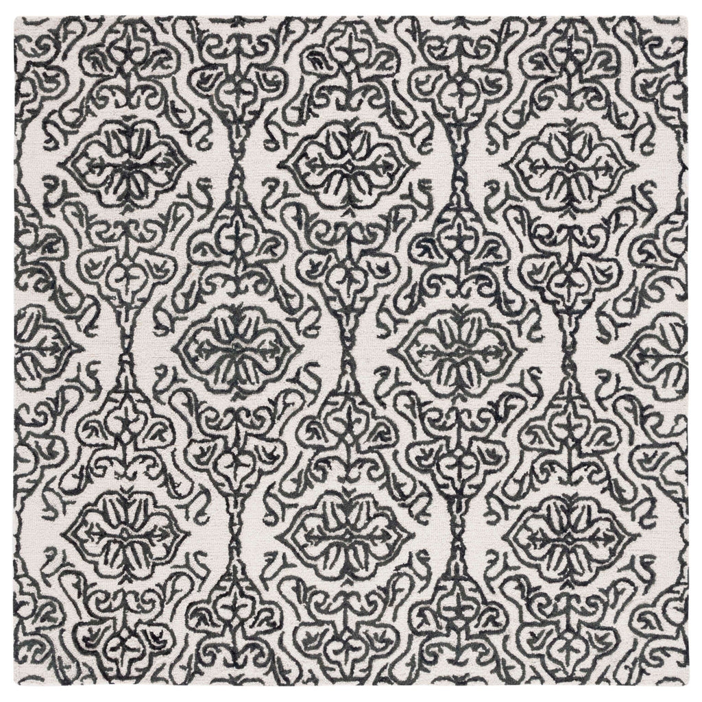 SAFAVIEH Handmade Blossom Cateluta Modern Floral Wool Rug