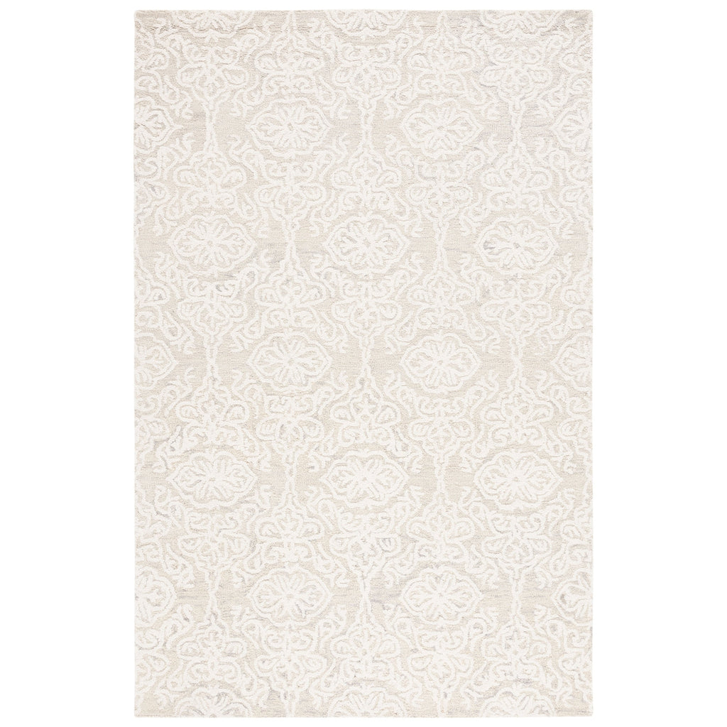 SAFAVIEH Handmade Blossom Cateluta Modern Floral Wool Rug