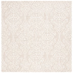 SAFAVIEH Handmade Blossom Cateluta Modern Floral Wool Rug