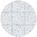 SAFAVIEH Handmade Blossom Gertrida Modern Floral Wool Rug