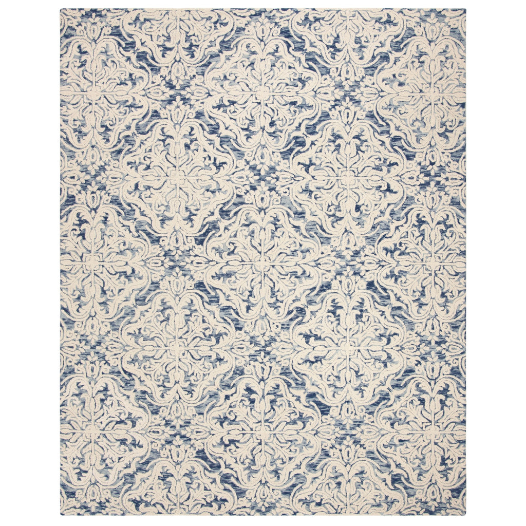 SAFAVIEH Handmade Blossom Gertrida Modern Floral Wool Rug