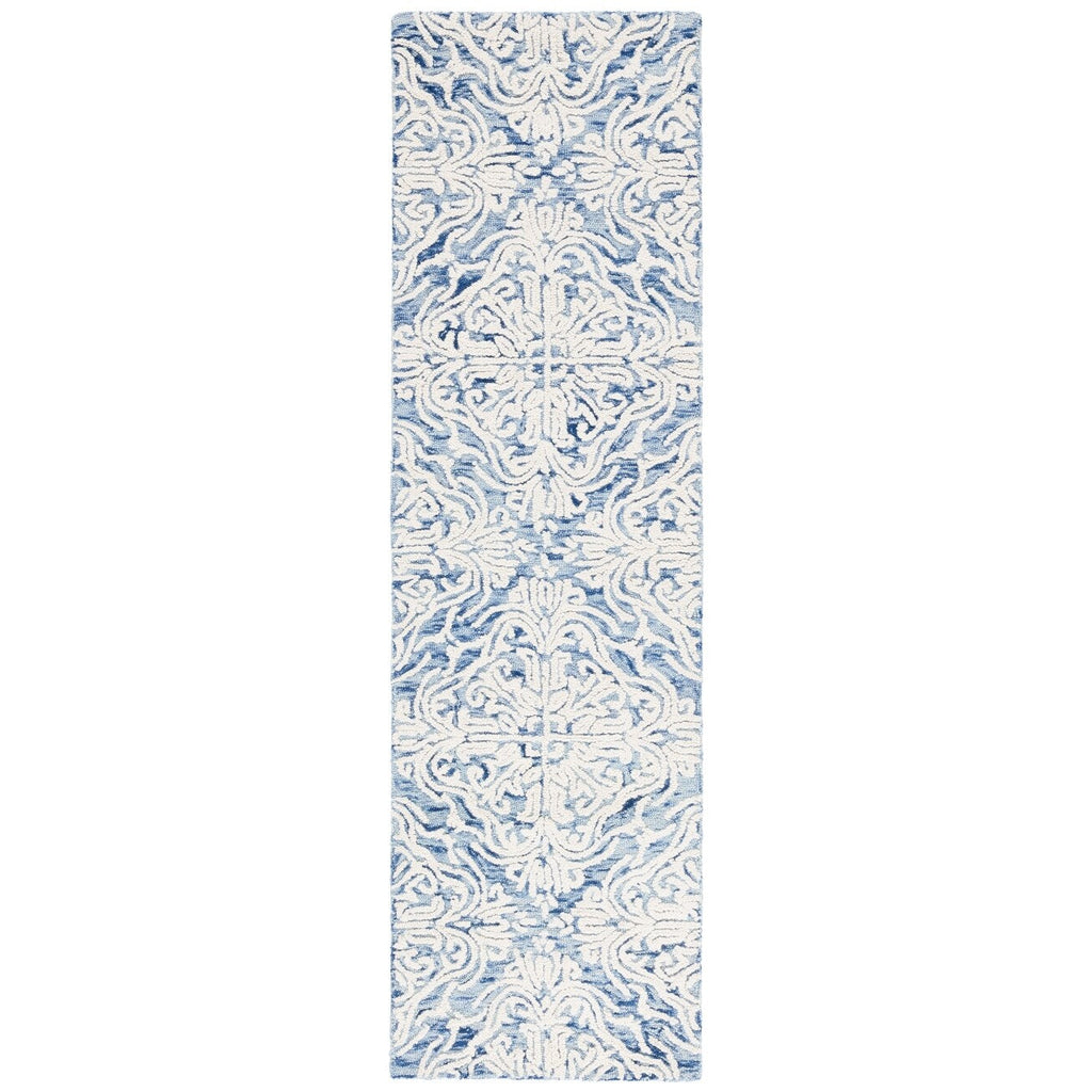 SAFAVIEH Handmade Blossom Gertrida Modern Floral Wool Rug
