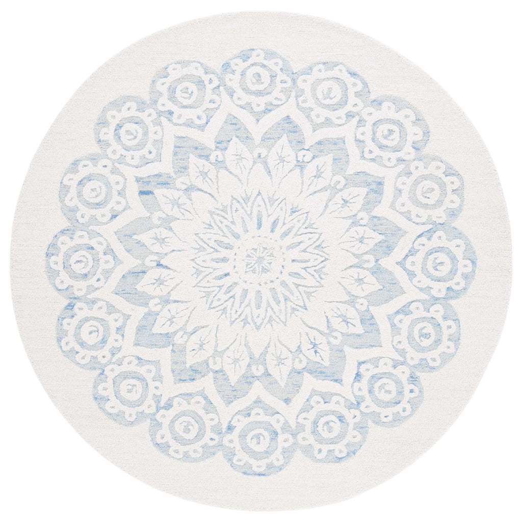 SAFAVIEH Handmade Blossom Oriella Modern Floral Wool Rug