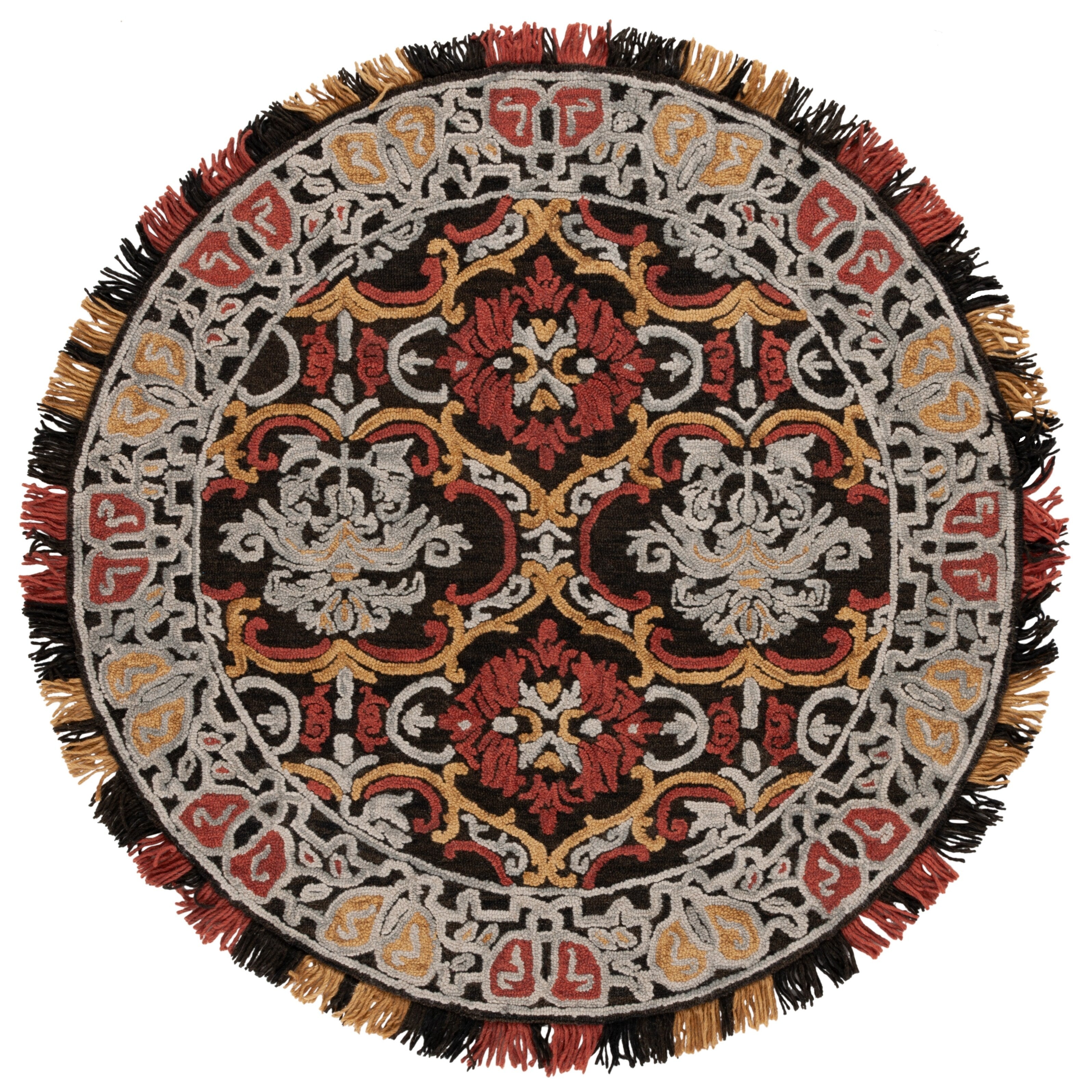 SAFAVIEH Handmade Blossom Porzia Floral Wool Rug
