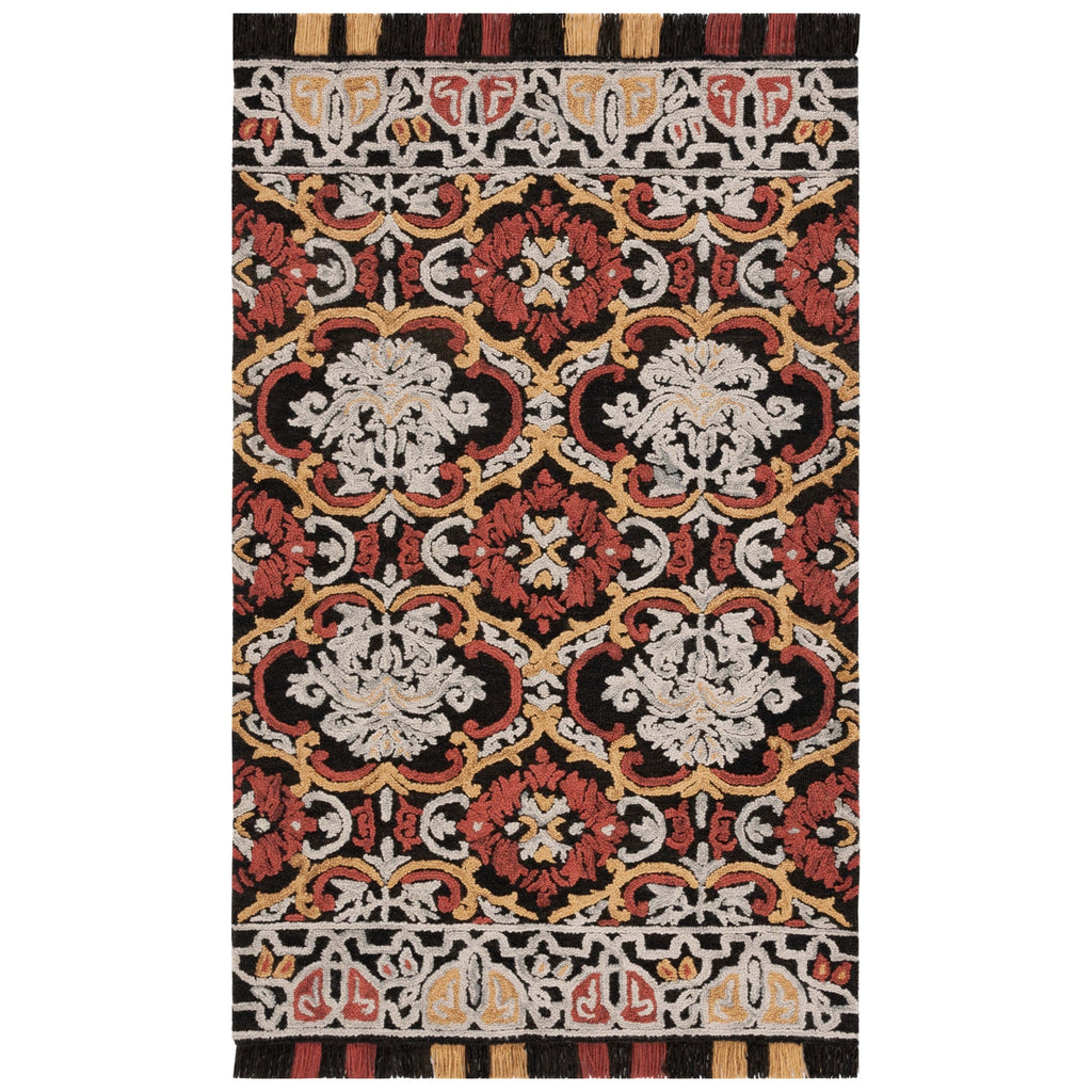 SAFAVIEH Handmade Blossom Porzia Floral Wool Rug