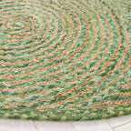 SAFAVIEH Handmade Cape Cod Eulogia Coastal Jute Rug