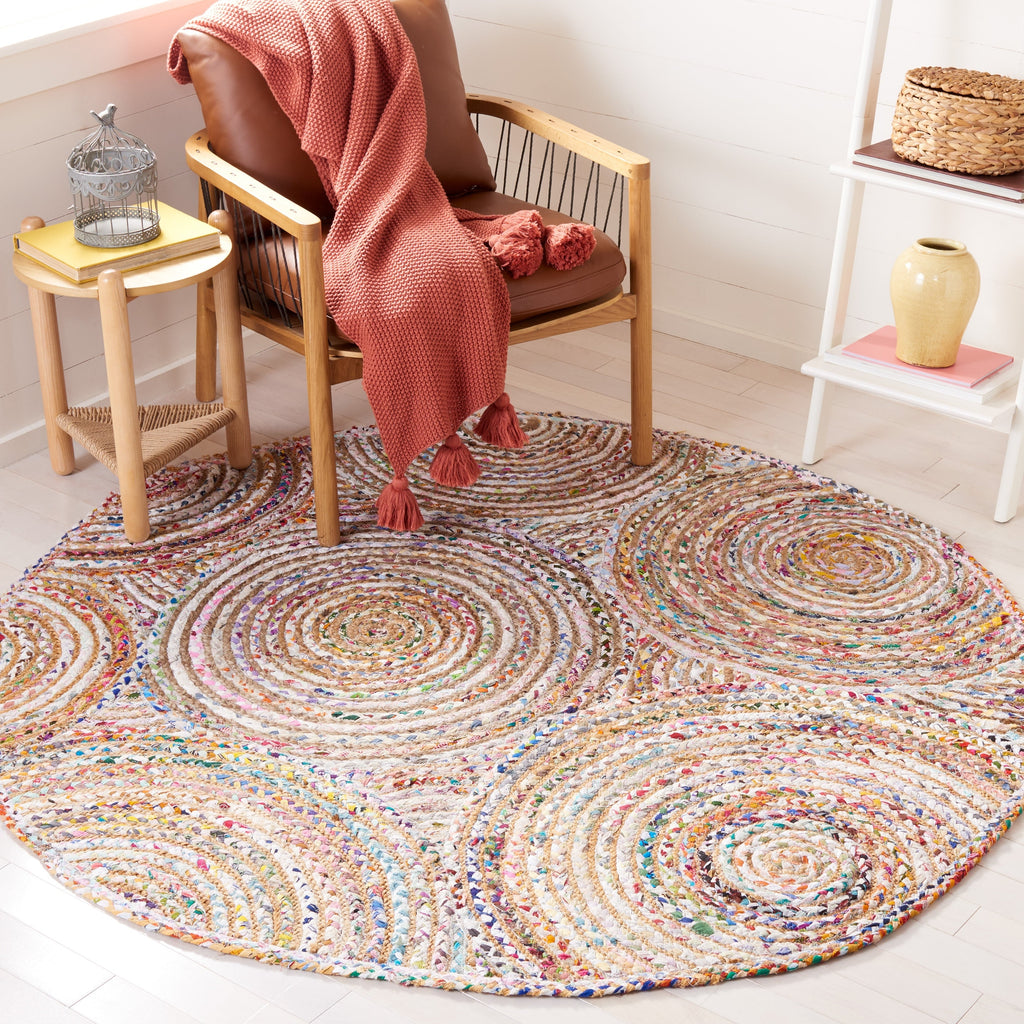 SAFAVIEH Handmade Cape Cod Eulogia Coastal Jute Rug