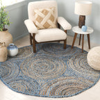 SAFAVIEH Handmade Cape Cod Eulogia Coastal Jute Rug