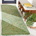 SAFAVIEH Handmade Cape Cod Eulogia Coastal Jute Rug