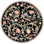 SAFAVIEH Handmade Chelsea Jacomine French Country Floral Scroll Wool