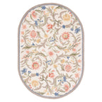 SAFAVIEH Handmade Chelsea Jacomine French Country Floral Scroll Wool