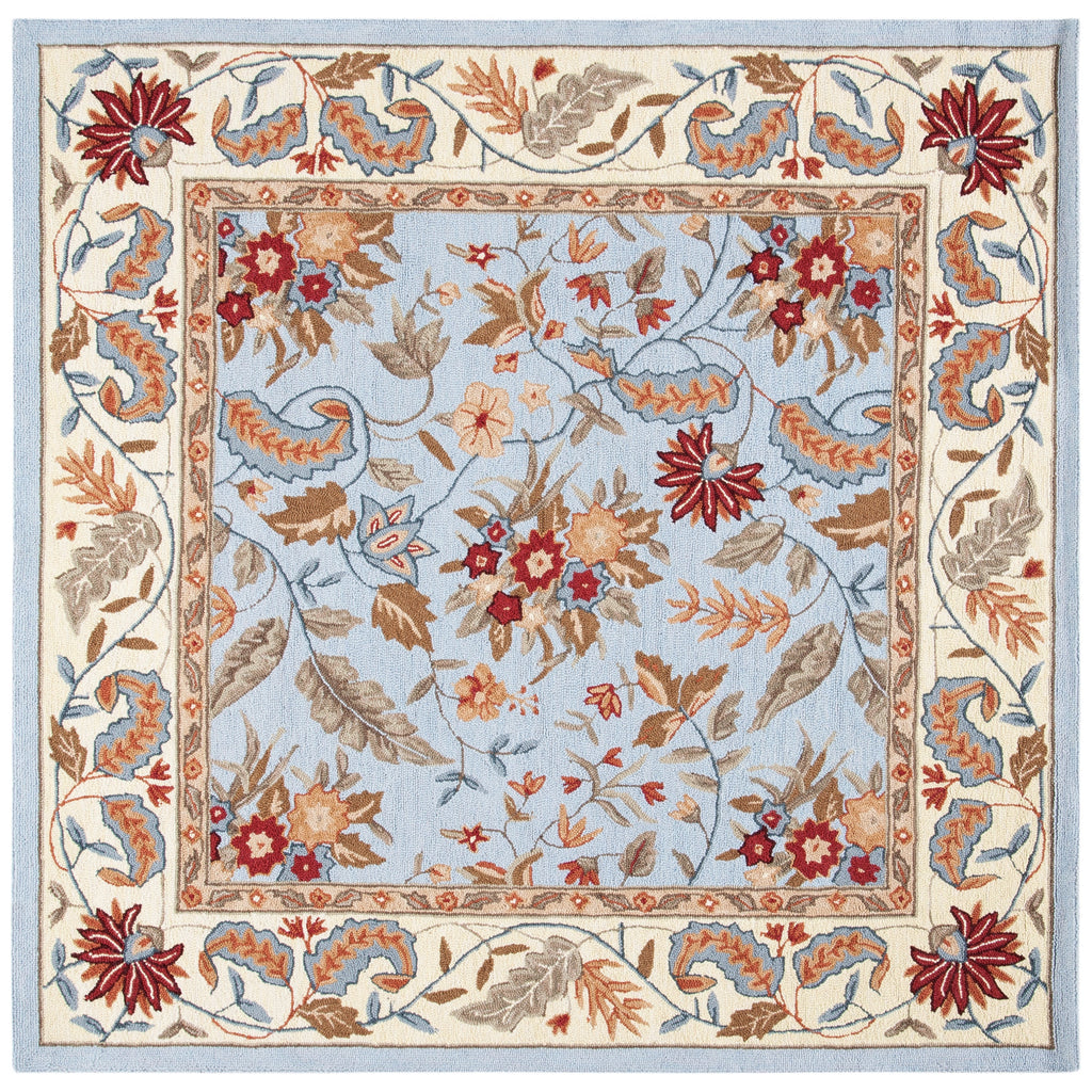 SAFAVIEH Handmade Chelsea Malda French Country Floral Wool Rug