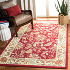 SAFAVIEH Handmade Chelsea Malda French Country Floral Wool Rug