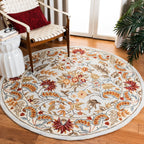 SAFAVIEH Handmade Chelsea Malda French Country Floral Wool Rug