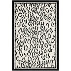 SAFAVIEH Handmade Chelsea Solar Garden Leopard French Country Wool Rug