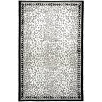 SAFAVIEH Handmade Chelsea Solar Garden Leopard French Country Wool Rug