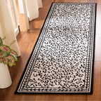 SAFAVIEH Handmade Chelsea Solar Garden Leopard French Country Wool Rug