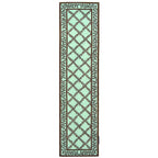 SAFAVIEH Handmade Chelsea Sunstripe Trellis French Country Wool Rug