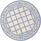 SAFAVIEH Handmade Chelsea Sunstripe Trellis French Country Wool Rug