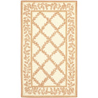 SAFAVIEH Handmade Chelsea Sunstripe Trellis French Country Wool Rug