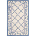 SAFAVIEH Handmade Chelsea Sunstripe Trellis French Country Wool Rug