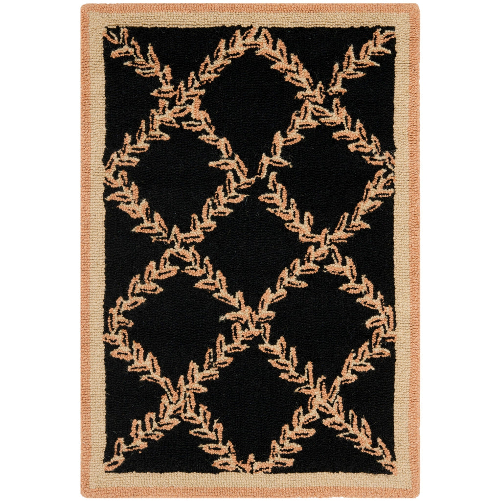 SAFAVIEH Handmade Chelsea Sunstripe Trellis French Country Wool Rug