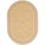 SAFAVIEH Handmade Chelsea Sunstripe Trellis French Country Wool Rug
