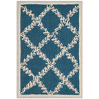 SAFAVIEH Handmade Chelsea Sunstripe Trellis French Country Wool Rug