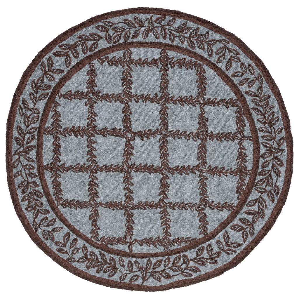 SAFAVIEH Handmade Chelsea Sunstripe Trellis French Country Wool Rug