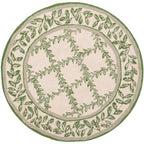 SAFAVIEH Handmade Chelsea Sunstripe Trellis French Country Wool Rug