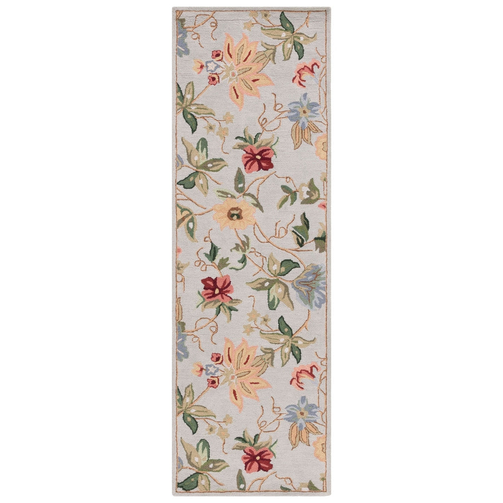 SAFAVIEH Handmade Chelsea Yauhenia French Country Floral Wool Rug