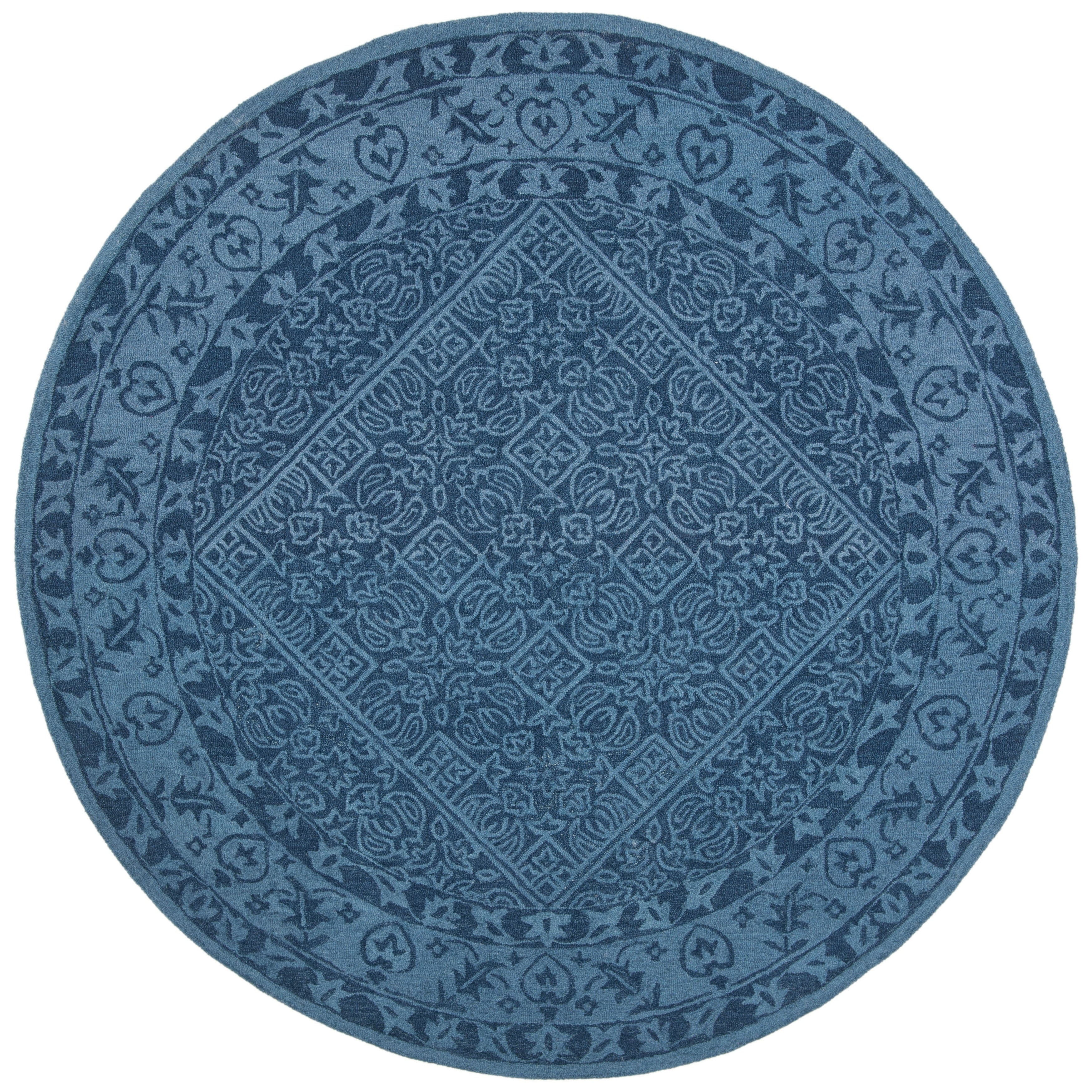 SAFAVIEH Handmade Dip Dye Ibtissam Watercolor Vintage Boho Wool