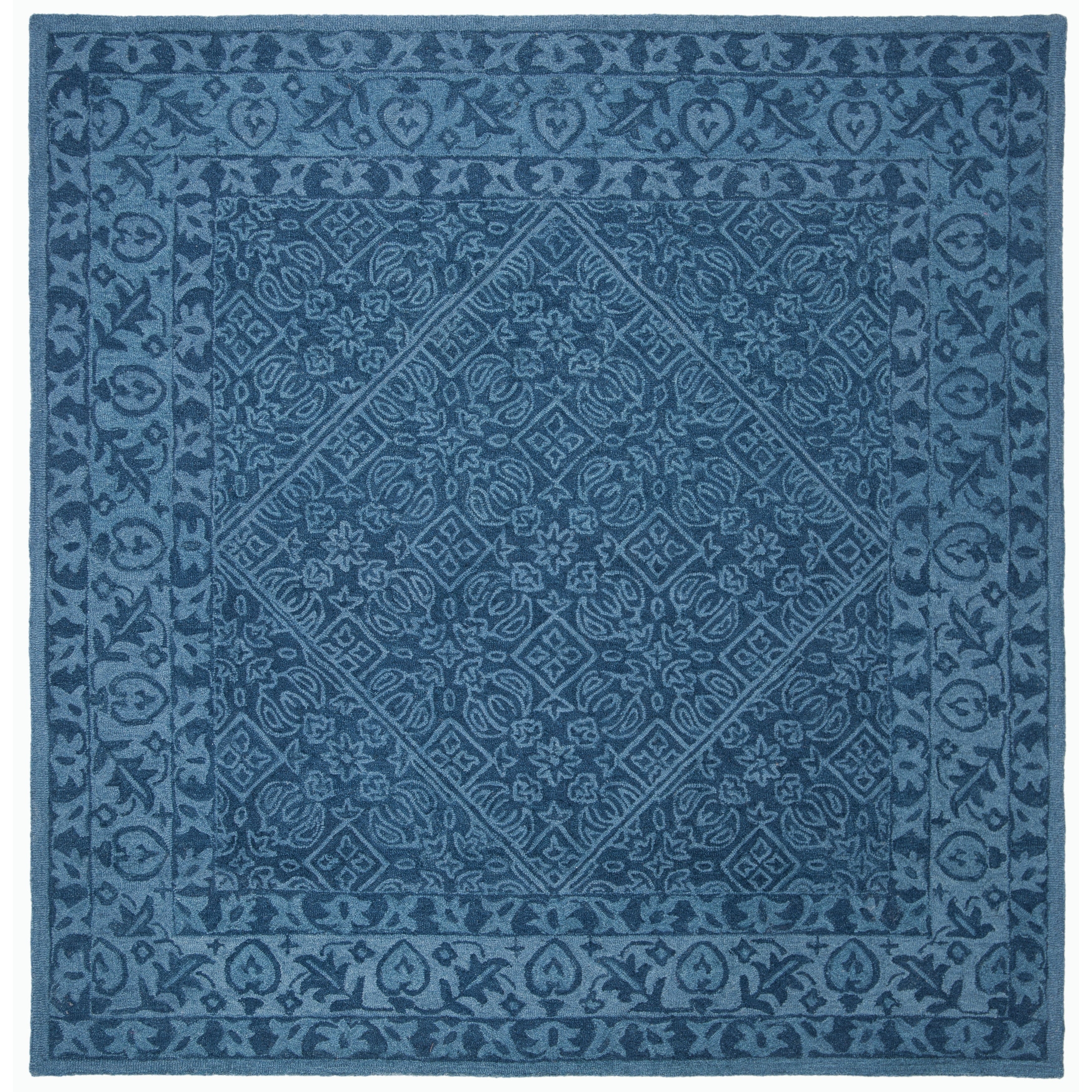 SAFAVIEH Handmade Dip Dye Ibtissam Watercolor Vintage Boho Wool