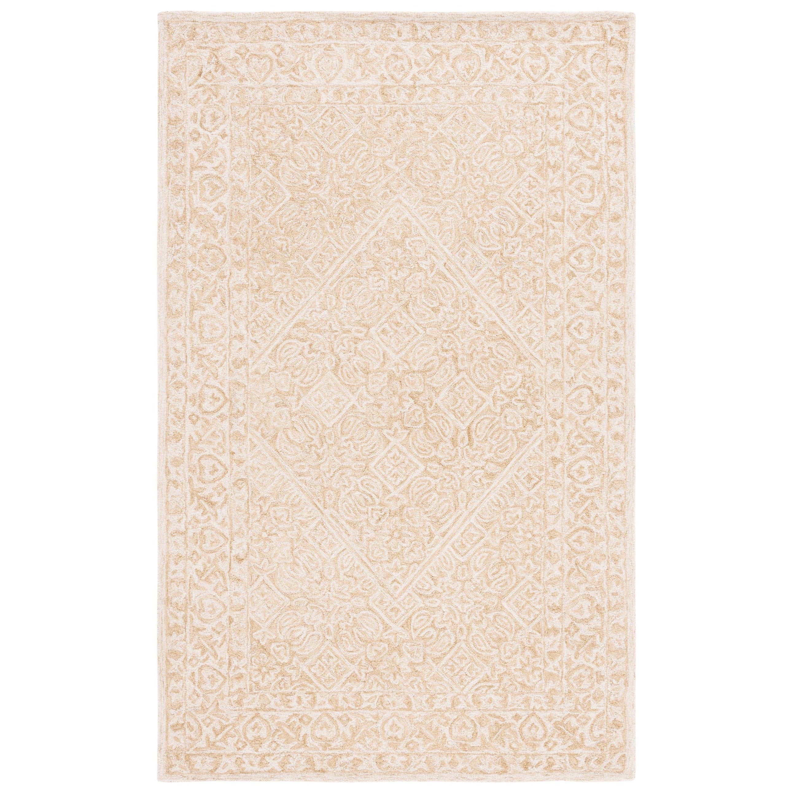 SAFAVIEH Handmade Dip Dye Ibtissam Watercolor Vintage Boho Wool