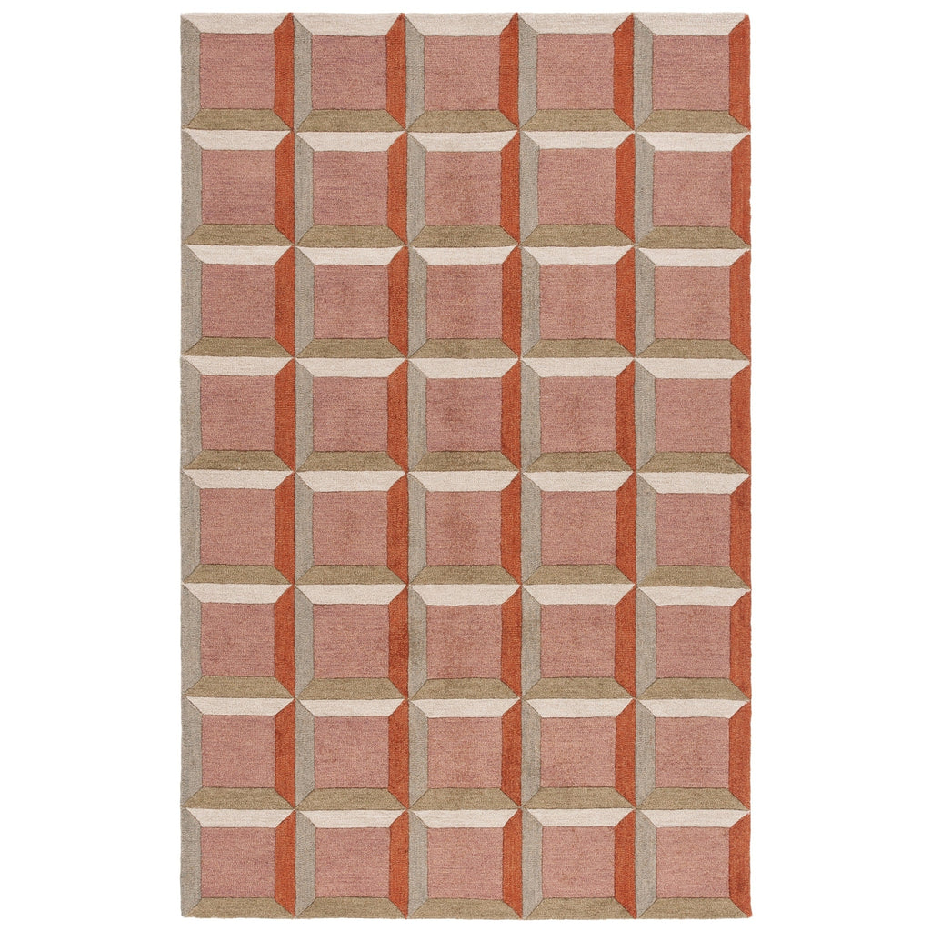 SAFAVIEH Handmade Genre Hikariko Mid-Century Modern Wool Rug