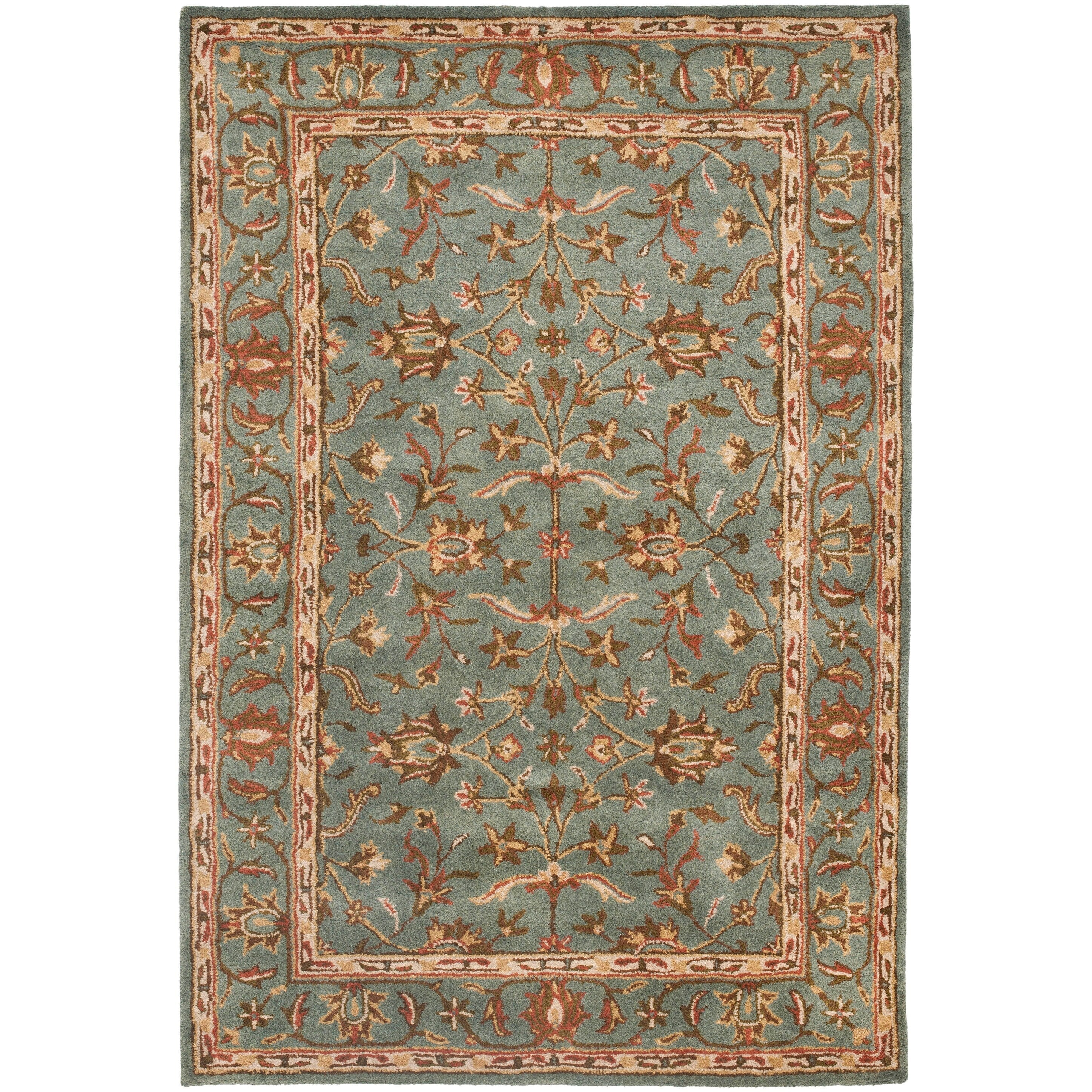 SAFAVIEH Handmade Heritage Bloomfield Traditional Oriental Wool Rug