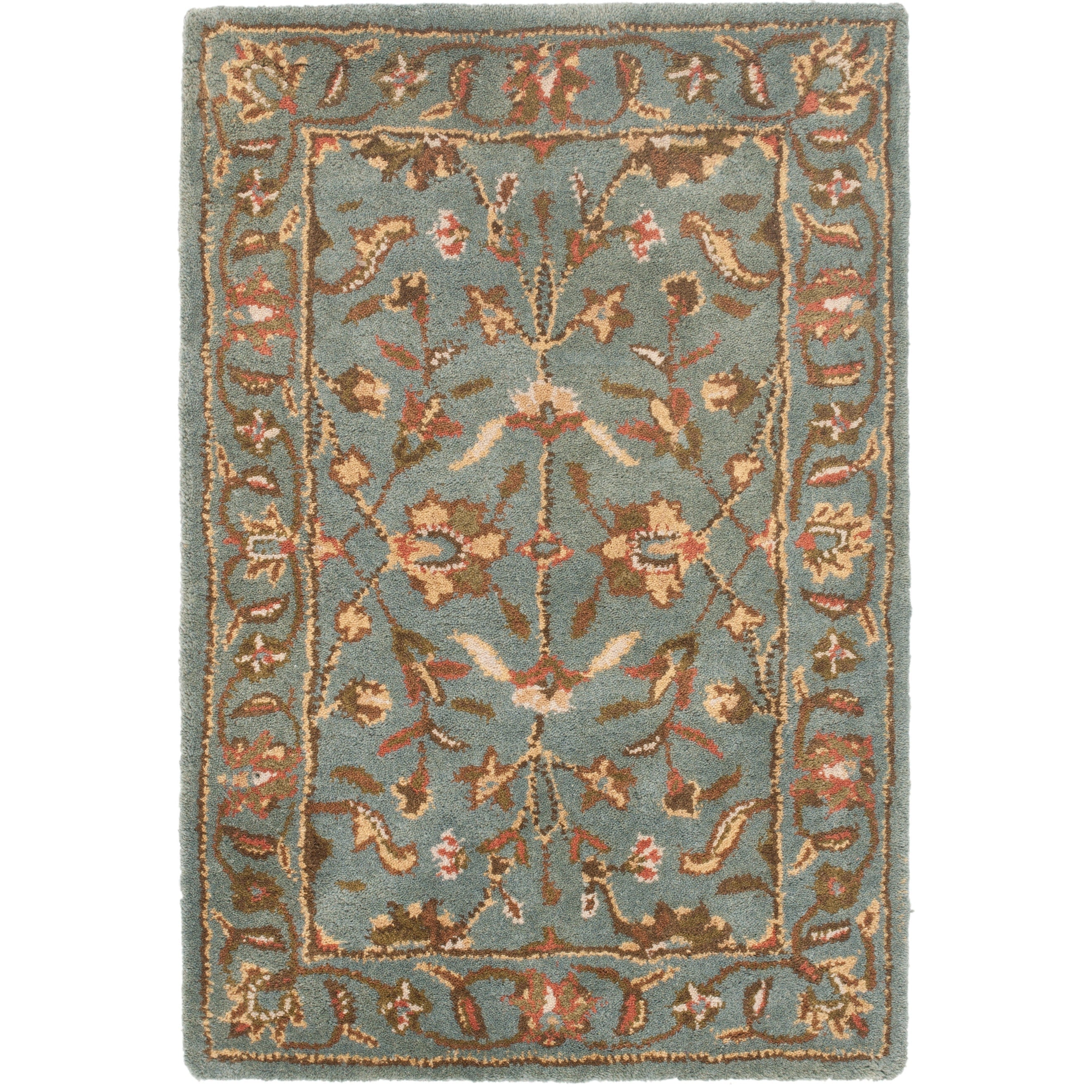SAFAVIEH Handmade Heritage Bloomfield Traditional Oriental Wool Rug