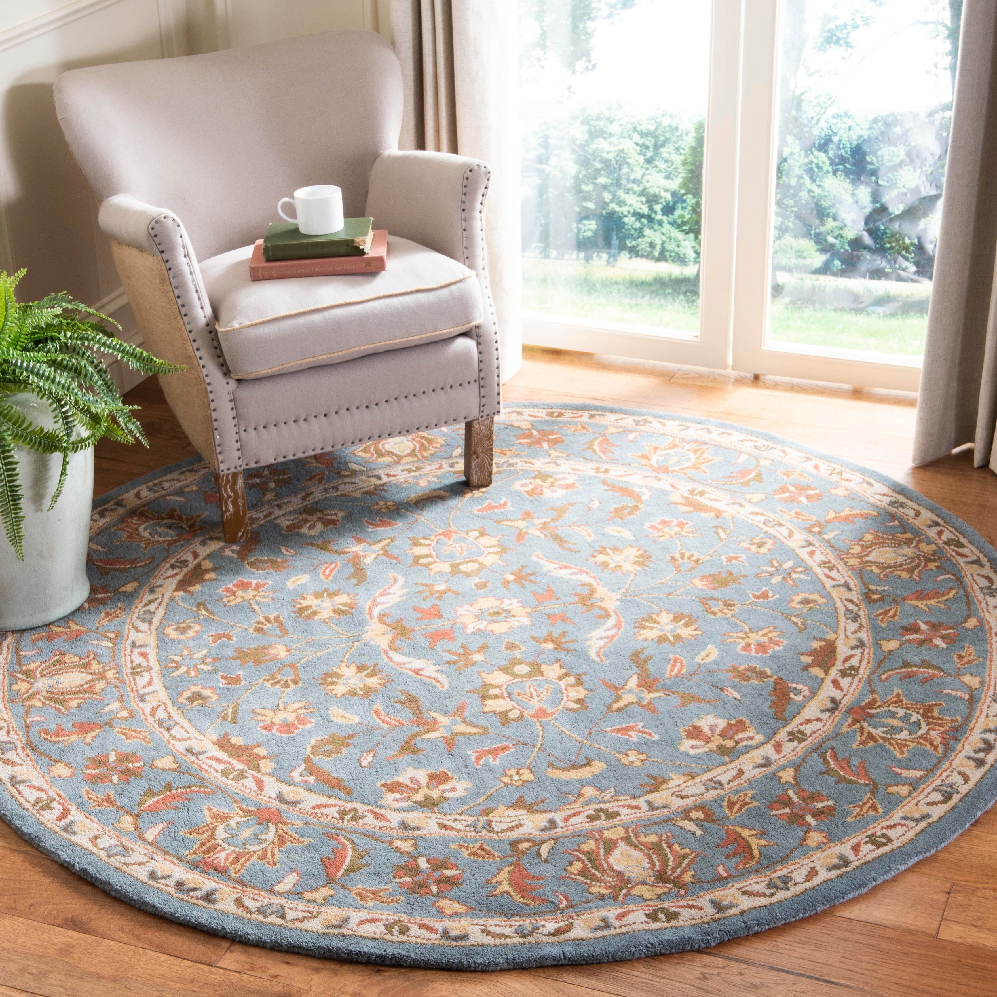 SAFAVIEH Handmade Heritage Bloomfield Traditional Oriental Wool Rug