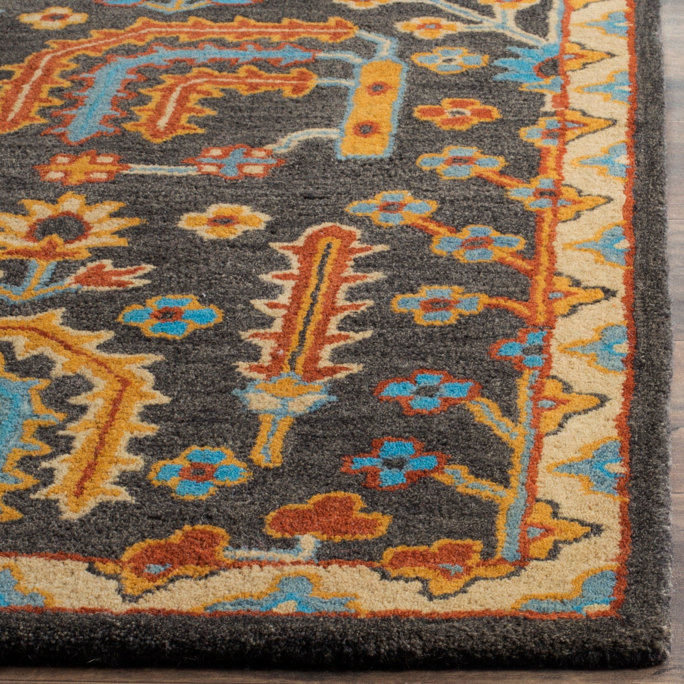 SAFAVIEH Handmade Heritage Journey Traditional Oriental Wool Rug