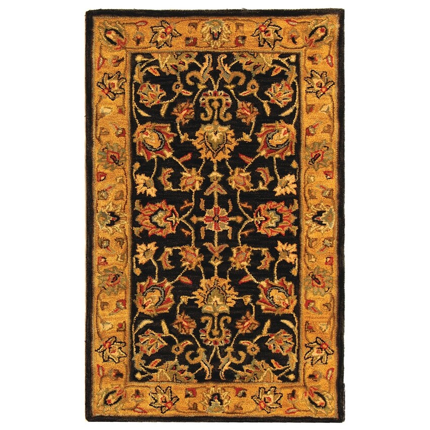 SAFAVIEH Handmade Heritage Kimono Traditional Oriental Wool Rug