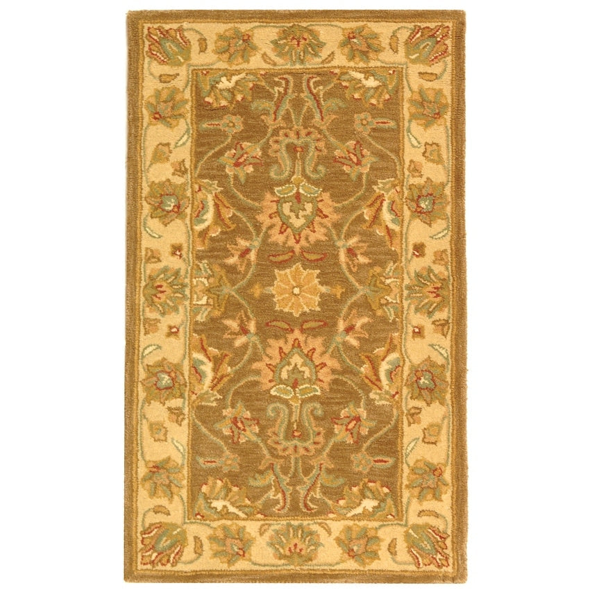 SAFAVIEH Handmade Heritage Kimono Traditional Oriental Wool Rug