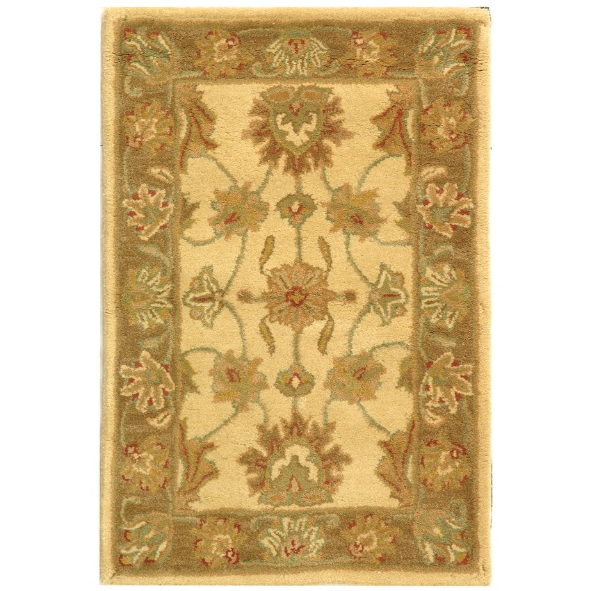 SAFAVIEH Handmade Heritage Kimono Traditional Oriental Wool Rug
