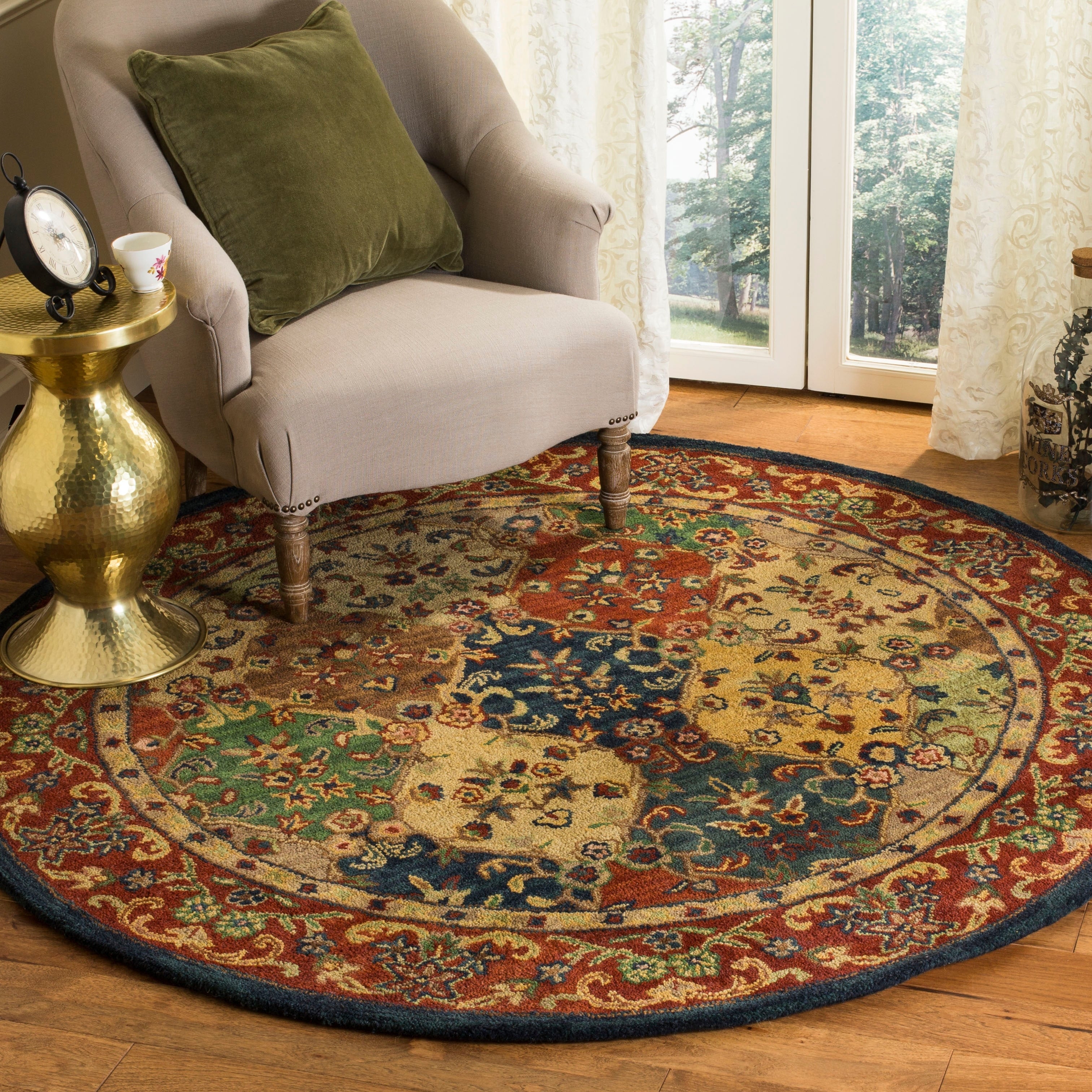 SAFAVIEH Handmade Heritage Reptilian Traditional Oriental Wool Rug