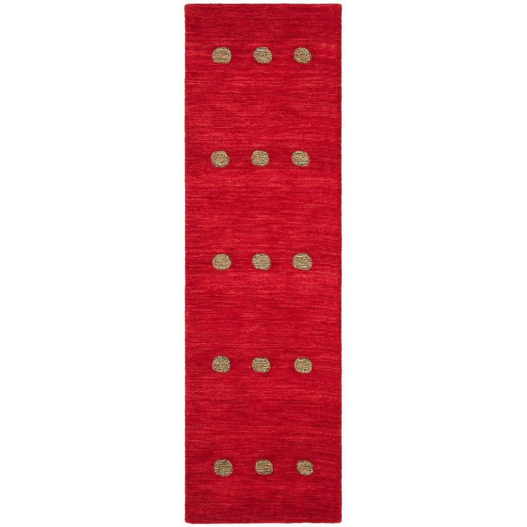 SAFAVIEH Handmade Himalaya Poppy Glossary Modern Wool Rug