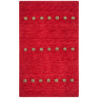 SAFAVIEH Handmade Himalaya Poppy Glossary Modern Wool Rug